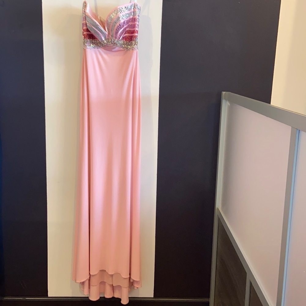 Pink Tony Bowls Formal Dress